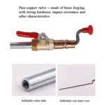 Car Tire Hand-crank Fast Inflation Rod Universal Air Filling Rod - Image 5