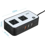 200W Car Inverter Vehicle Plug Power Converter - Image 3