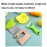 19pcs /Set Children Cooking Knife Set Early Childhood Education Kitchen Tools - Image 3