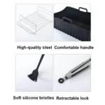 Air Fryer Baking Accessories Set Kitchen Oven Accessories - Image 3