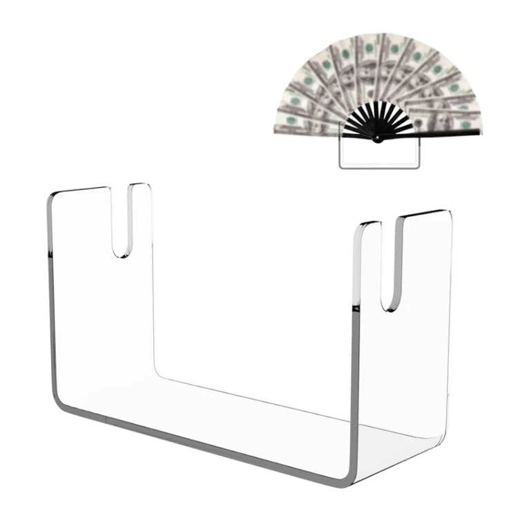 TBD0605390601A.webp YX133 Acrylic Fan Display Stand Paper Fans Placement Holder - Image 1