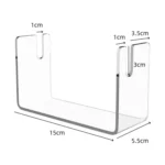 YX133 Acrylic Fan Display Stand Paper Fans Placement Holder - Image 2