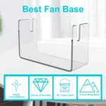 YX133 Acrylic Fan Display Stand Paper Fans Placement Holder - Image 4