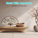 YX133 Acrylic Fan Display Stand Paper Fans Placement Holder - Image 6