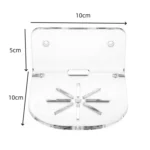 3pcs / Set Acrylic Wall Mount Bracket For Baby Monitor / Safety Camera / Speaker - Image 2