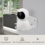 3pcs / Set Acrylic Wall Mount Bracket For Baby Monitor / Safety Camera / Speaker - Image 4