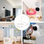 3pcs / Set Acrylic Wall Mount Bracket For Baby Monitor / Safety Camera / Speaker - Image 5