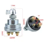 200A 12V RV Yacht High Current Battery Disconnect Power Switch - Image 5