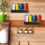 4 Can Capacity Wall Mounted Metal Spray Can Holder For Garage Enclosed Trailer Shop Workspace Storage - Image 2