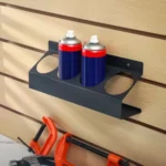 4 Can Capacity Wall Mounted Metal Spray Can Holder For Garage Enclosed Trailer Shop Workspace Storage - Image 5