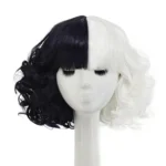 Cosplay Cool Wigs Natural Breathable Head Cover Ladies Short Curl Wig Hat
