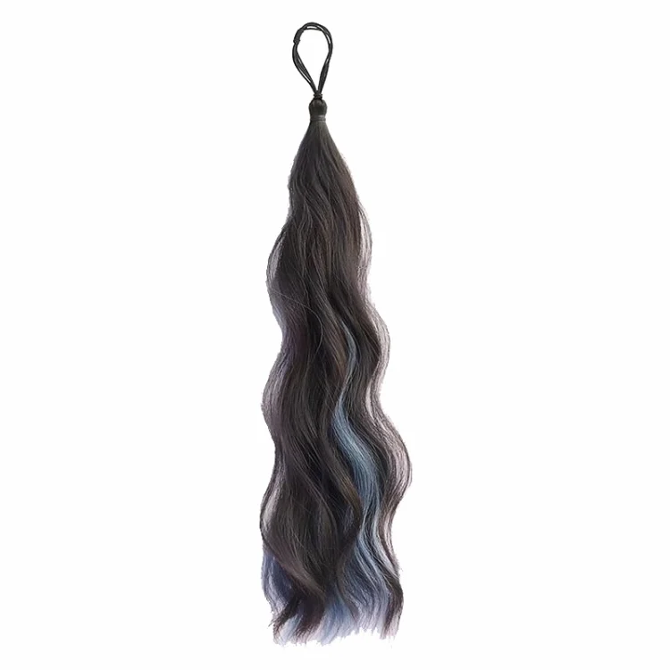 Self-Tying Ball-Head Wig Hair Bundle Simulation Hair Bands