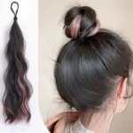 Self-Tying Ball-Head Wig Hair Bundle Simulation Hair Bands - Image 2