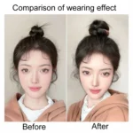 Self-Tying Ball-Head Wig Hair Bundle Simulation Hair Bands - Image 3