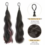 Self-Tying Ball-Head Wig Hair Bundle Simulation Hair Bands - Image 4