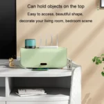 Desktop Cable Storage Box Power Cable Charger Storage Case Dustproof Waterproof Socket Organizer - Image 6