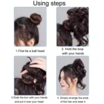 Lazy Long Beard Ball-Head Chicken Nest Wig Photography Coiffure Ribbed Hair bundle - Image 5