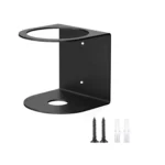 Wall Mounted Metal Single Hole Spray Can Holder For Garage Spray Can Storage