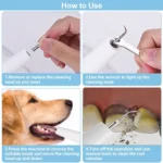 Pet Ultrasonic Teeth Cleaner Dog Electric Teeth Cleaning Tool Home Dentistry Tartar Remover - Image 12