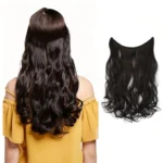 Fishing Line Hair Curtain Long Curly Wig Seamless Hair Extension - Image 7