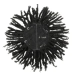 Personalized Hollow Curl Hip Hop Short Hair Dirty Braid Wig Blocks - Image 5