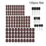 132pcs /Set Electric Grinder Woodworking Grinding Polishing Tool Set - Image 2