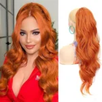 Mesh Drawstring Long Wavy Curly Ladies Ponytail Wig - Image 4