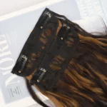 4pcs / Set Ladies Clip Hairstyle Water Wave Long Curly Hair Extensions Wig Pieces - Image 4