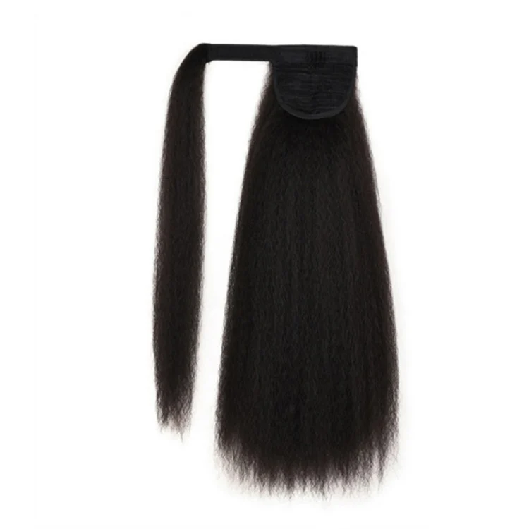 Ladies Explosive-Head Fluffy Long Curly Hair Ponytail Wig