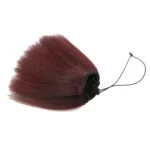 Drawstring Mesh Pocket Short Explosive-Head Fluffy Curly Hair Ponytail Wig - Image 3