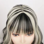 Ladies Water Wave Short Curly Hair Replacement Block Wigs - Image 5
