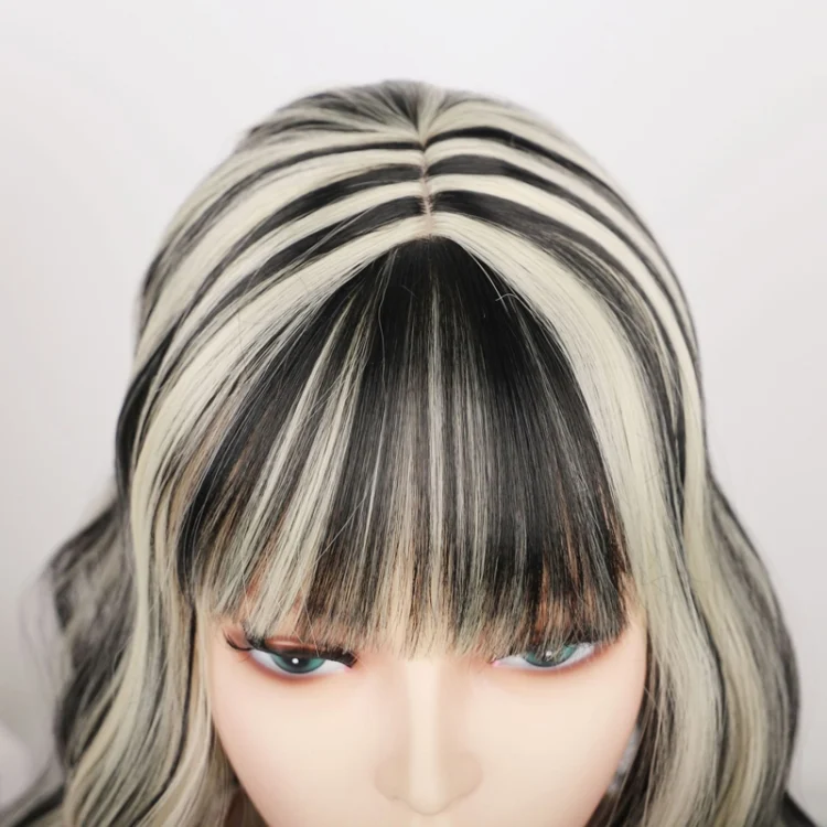 TBD06054108_B4.webp Ladies Water Wave Short Curly Hair Replacement Block Wigs - Image 5
