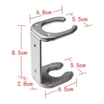 For Dyson Airstrait HT01 Hair Dryer Straightener Metal Wall Bracket - Image 3