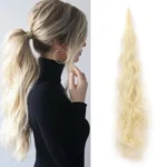 Ladies Wrap Around Magic Wand Ponytail Long Curly Wig - Image 3