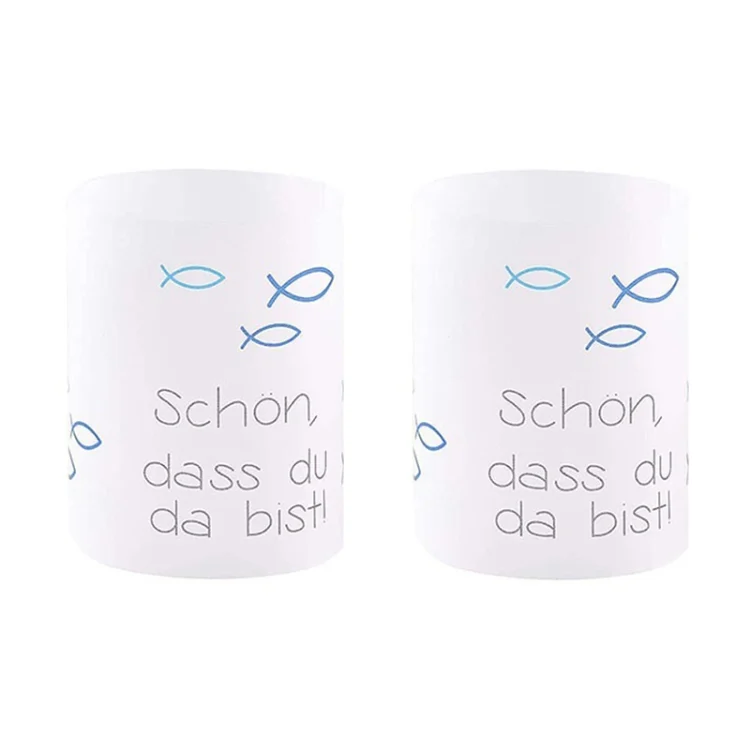 2pcs Communion Party German Candle Lamp Shade Decoration