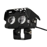 Motorcycle Spotlight High Bright Two Color Modified External Waterproof LED Lens Headlight