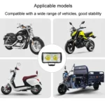 Motorcycle LED Spotlight External Mini Lens High Brightness Flash Headlight Driving Fog Lamps - Image 7