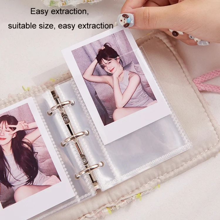 TBD06054167_B2.webp 20 Loose-Leaf Storage Card Book Mini 3 Inch Photo Album - Image 3