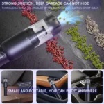 Multifunctional Suction Blowing Wireless Car Vacuum Cleaner Handheld High-Power Dust Blower - Image 7