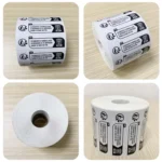 7x2cm Environmentally Friendly Packaging Warning Slogan Label Sticker - Image 4