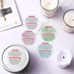 1.5 Inch Round Warning Label Packaging Sticker - Image 3