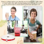 Food Baking Gift Sealing Stickers Holiday Self-adhesive Labels - Image 3