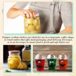 Food Baking Gift Sealing Stickers Holiday Self-adhesive Labels - Image 4