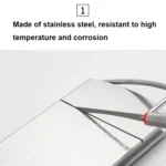 Stainless Steel Scale Cheese Slicer Kitchen Tools Bread Divider - Image 3