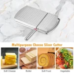 Stainless Steel Scale Cheese Slicer Kitchen Tools Bread Divider - Image 5