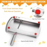 Stainless Steel Scale Cheese Slicer Kitchen Tools Bread Divider - Image 6