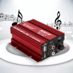 Car Audio / Video 12V 2.0 Channel Mini Amplifier - Image 2