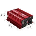 Car Audio / Video 12V 2.0 Channel Mini Amplifier - Image 3