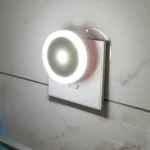 LED Human Body Sensor Light Smart Light Control Infrared Plug- in Night Lamp Floor Bedroom Lamp, US Plug - Image 6