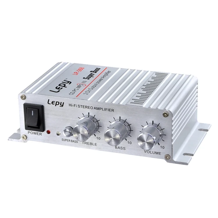 Lepy LP-268 DC12V High Fidelity Power Car/Motorcycle Amplifier